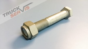 Śruba mocowania resora M30 L=185 z nakrętką GIGANT