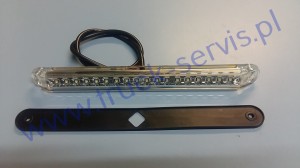 Lampka diodowa 3-funkcyjna  24V (pozycja-stop-migacz) PEZZAIOLI/PROPLAST