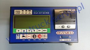 Drukarka (rejestrator temperatury)  naczepy PEZZAIOLI  CUI-01 WIRE