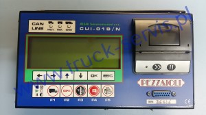 Drukarka (rejestrator temperatury) CUI-01B/N naczepy PEZZAIOLI
