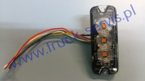 Lampa ostrzegawcza pomarańcz. diodowa (strobo) PEZZAIOLI