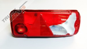 Lampa tylna prawa naczepy BENALU (z trójkątem odblaskowym)