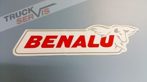 Naklejka z logo BENALU 500x140 mm