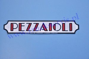 Naklejka 370x65 PEZZAIOLI