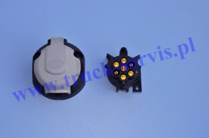Gniazdo wtykowe 7-PIN 12/24V GOLDHOFER