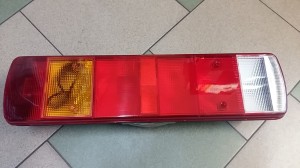 Lampa tylna 7-segment.  ERMAX 516x130x83mm SC.124 Lewa