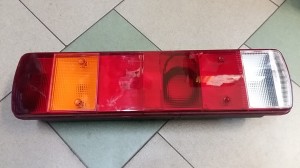 Lampa tylna 7-segment. ERMAX  516x130x83mm SC.124 Prawa