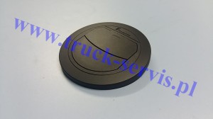 Wylot powietrza zamykany 75/90mm czarny EBER