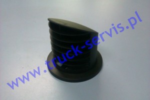 Wylot wysoki 90' 75/90 czarny EBERSPAECHER