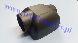 Wylot powietrza kątowy 75mm D4